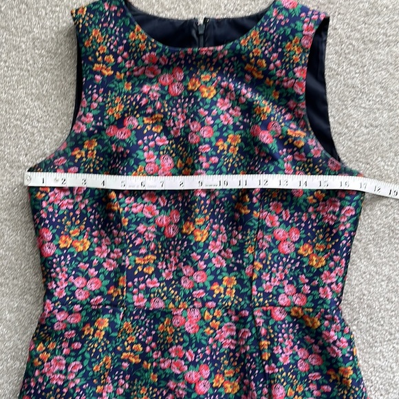 J Crew Floral Jacquard Sheath Career Dress - Picture 12 of 16